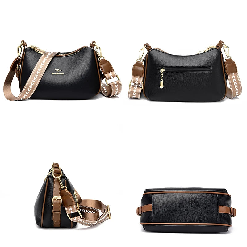 Genuine Leather Women's Crossbody Bags