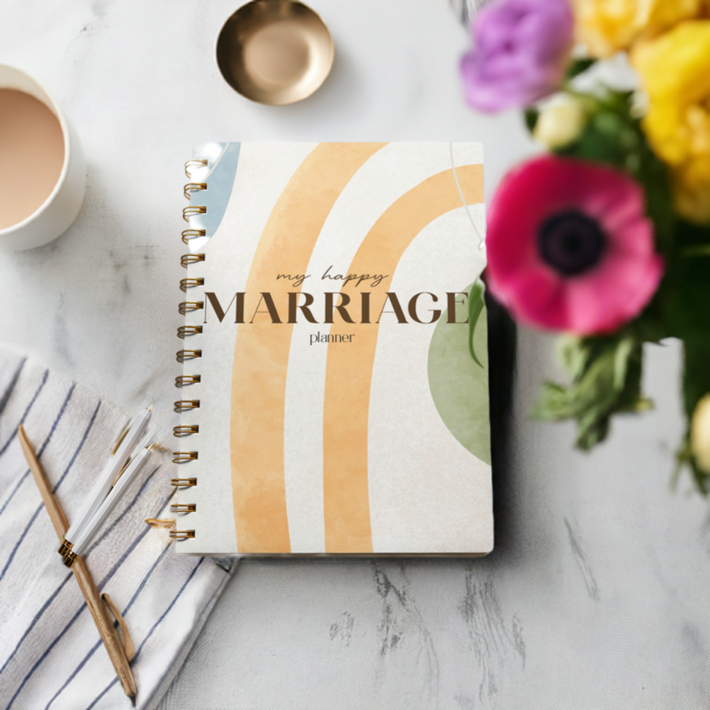 "Weekly devotional marriage planner for couples to Strengthen Love & Spiritual Growth" for Wedding gifts, bridal shower, couple gifts,