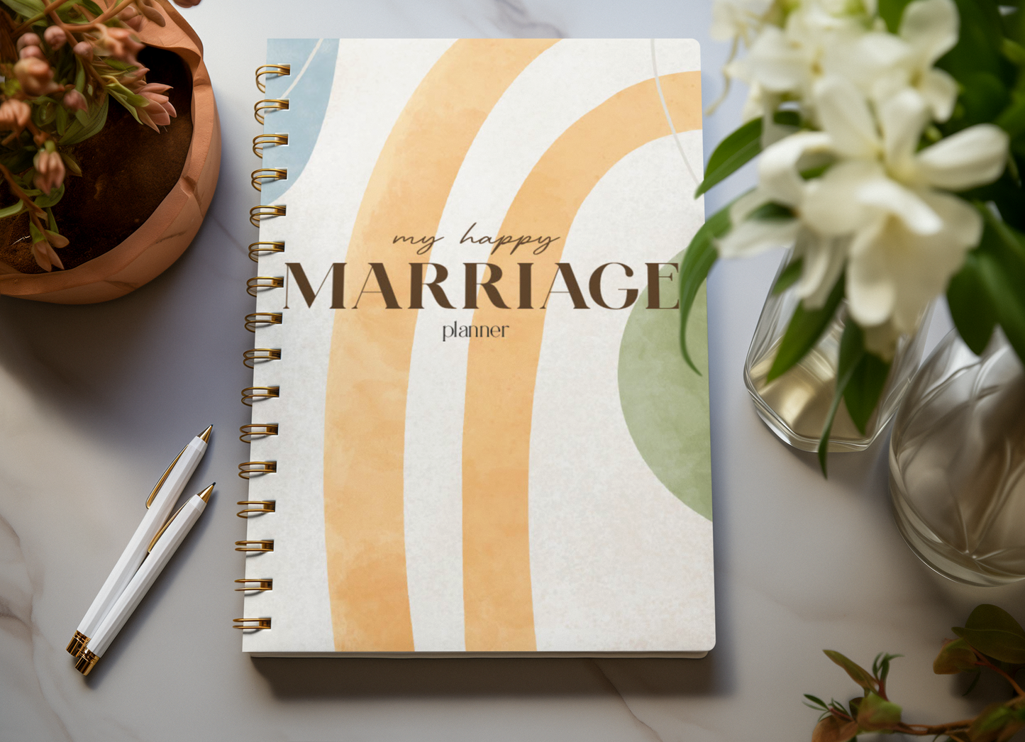 "Weekly devotional marriage planner for couples to Strengthen Love & Spiritual Growth" for Wedding gifts, bridal shower, couple gifts,