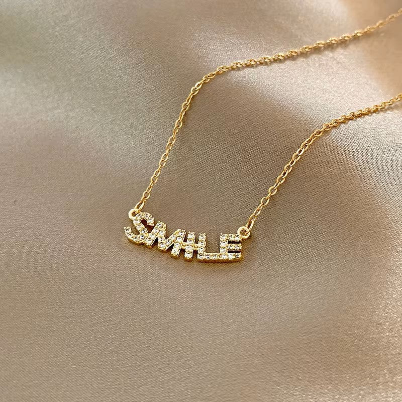 Luxury Non Tarnish 18K Gold Plated Crescent Fishtail Heart Pendant Women 316L Stainless Steel Necklace Jewelry